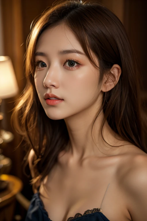 (masterpiece:1.3), high resolution, ultra detailed, extremely detailed CG unity 8k wallpaper, realistic, photo-realistic, RAW photo, beautiful detailed face, pale skin, realistic glistening skin, detailed cloth texture, detailed hair texture, Perfect body, Beautiful Face, accurate, Anatomically correct, Highly detailed face and skin texture, natural neck length, (beautiful hands), (fair skin:1.1), (well-aligned teeth:1.1), (Sweaty skin:1.2),
BREAK,
Detailed eyes, symmetric eyes, Light Brown eyes, Double eyelids, Thin eyebrows, (Glossy lips:1.4), ((A face with waiting for a kiss:1.2)), (blush:1.1), (A sparkling small hair accessory:1.1),
BREAK,
(A classy and Cute woman1.3), (nude, nsfw, nipple:1.4),
BREAK,
medium large breasts, slender figure, firm abs,
((updo hairstyle, Dark blonde hair, wavy hair, long hair, asymmetric bangs:1.2)), (Close up shot:1.2), (looking at viewer), From above,
BREAK,
((Sitting side by side on the backseat of a flying helicopter)), (((A view of countless fireworks outside the window at Night:1.3))),