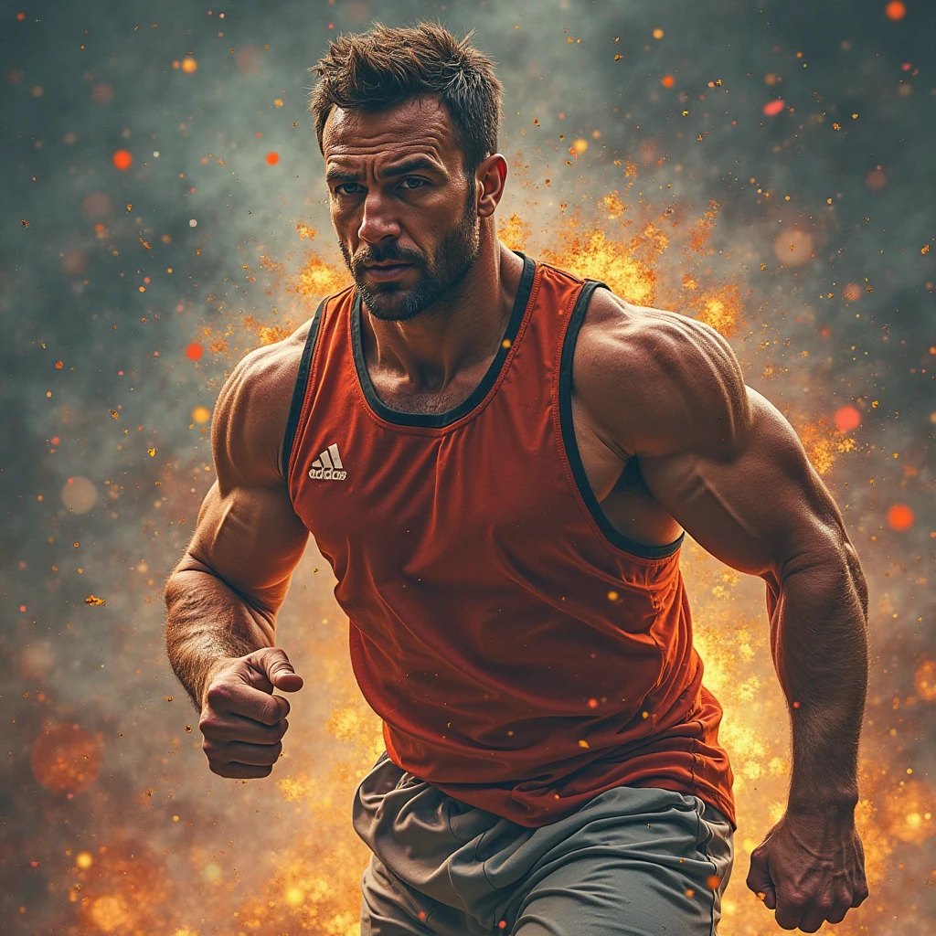 Magazine cover page for sports 