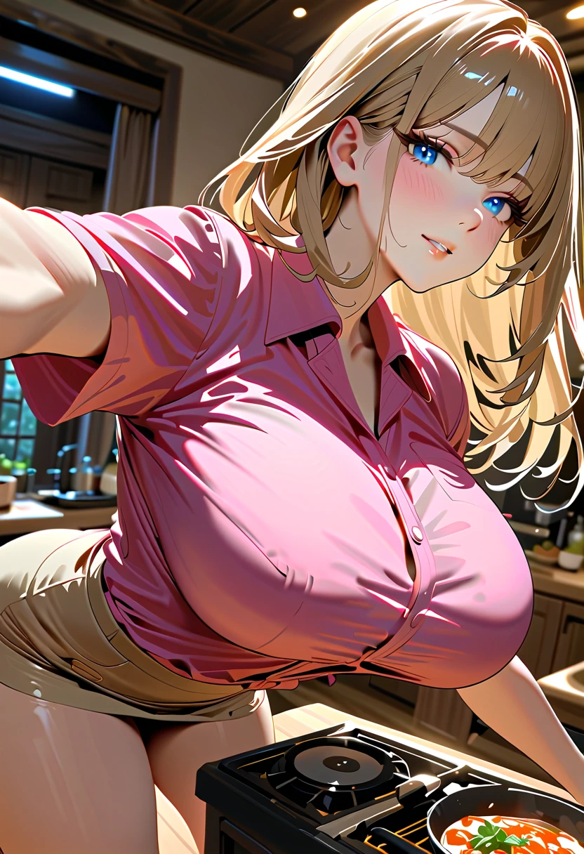 (Cinematic Digital Artwork: 1.3), High quality, masutepiece, of the highest quality, Super Detail, Illustration, [4K Digital Art]、(Moody lighting:1.2), depth of fields, Bokeh, 4K Solo, (Elite Detective、Police Uniform, policewoman), Stockings, City lights, (gaze at the audience: 1.3), Lips apart, Red lips, Shiny skin, dent in the skin, Best Quality, Ultra High Resolution, (Realism: 1.4),Fingers in someone else's mouth, Open mouth, biting fingers, Finger sucking, licking, tongue, tusk, Tongue out, POV, pov hand, Saliva, tongue、(steam,Sweat), ((a miniskirt)), Interrogation room、darkened room、Stainless steel desk and pipe chair、Katsudon and lighting on the desk、Cuffed、(((Looking up angle)))