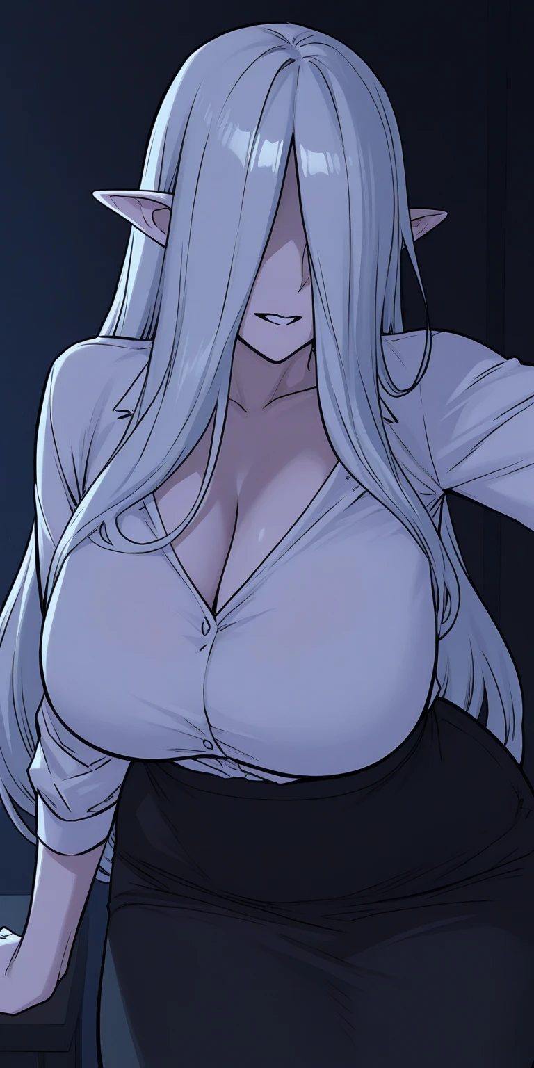 bundle of cloth, crotch lump, cock bulge, Tight jeans, female, Futanari, devil, mean, bully, devil smile. Huge gigantic penis. 