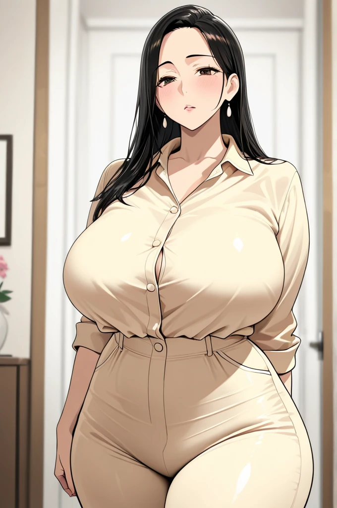 1 mulher, fama, 19 anos, (estudante:1.1), (detalhado eyes:1.5), olhos de qualidade, Camisa, (Manga curta:1.1), destentado, (destentado Shirt:1.5), ((long branco pencil skirt:1), (branco:2)), (school sandal:1.1), (corpo todo:1.1), (branco clothing:1.2), alta qualidade, detalhado, ((melhor qualidade)), (obra de arte), ((Qualidade 4K))