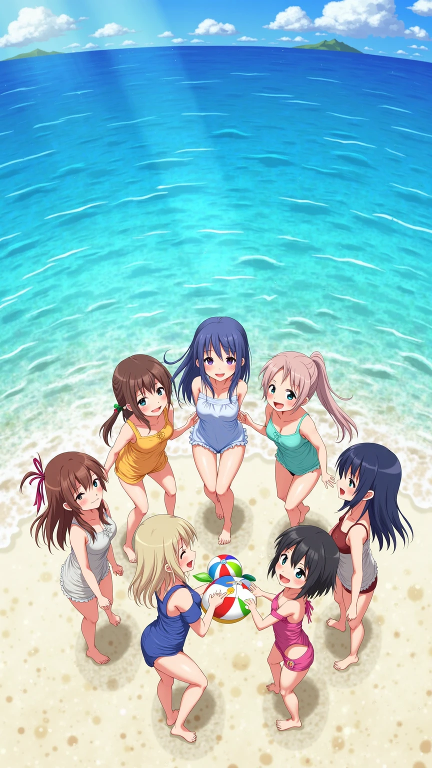 best quality, female, multiple girls, group tied up, group submerged, front view, muddy, cleavage, large breasts, wasteland, desert, best quality, sinking, quicksand, 6girls, crowded, close up, sand, slender, tears, blush, drowning, waist deep, 6 girls in quicksand, top, desertscape, 6girls together, scream, struggling, 6 girls drowning, 6 girls wrapped by quicksand, aichan, klaudia valentz, toujou nozomi