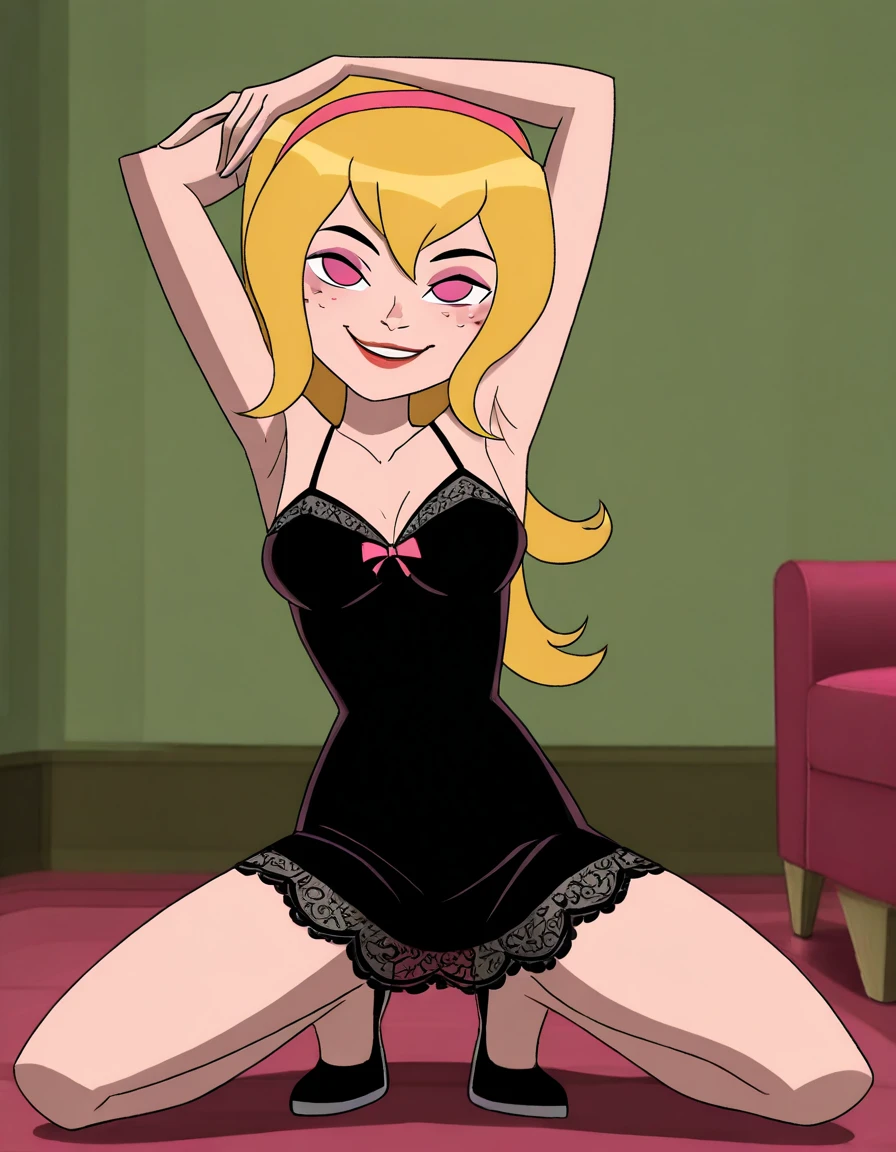 10 year old Gwen Tenison in sexy lingerie from the Ben 10 2005 series