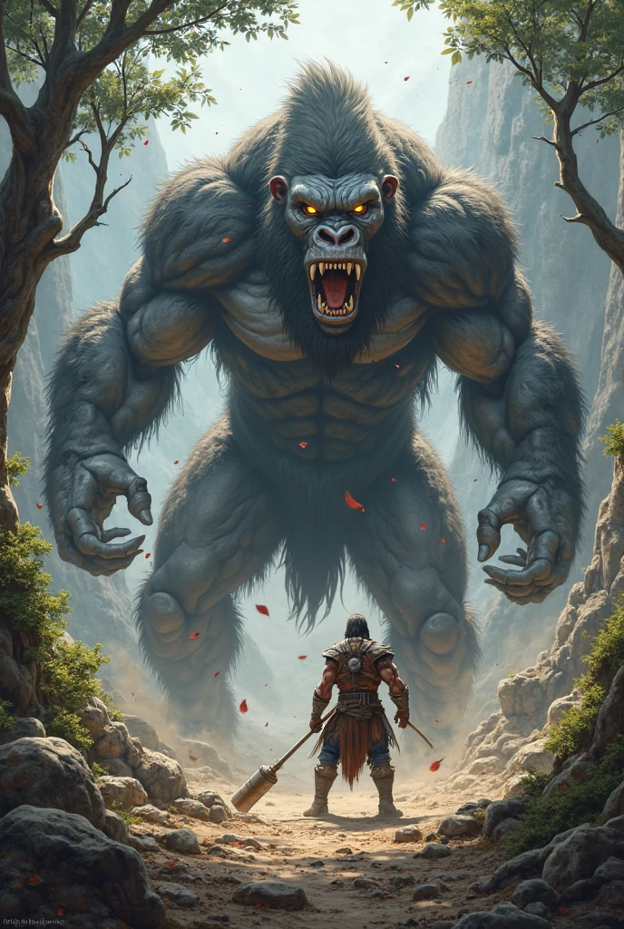 In the most beautiful realm ever seen, a scenery of wonders is threatened by a terrible presence. Giant, monstrous insects emerge from the shadows, their jaws sharp and lethal claws ready for destruction.
The magnificent creatures that inhabit this realm, beings of indescribable beauty, find themselves under the relentless siege of the invaders. The lush flowers tremble under the weight of the attacks, while the crystalline streams are disturbed by the furious footsteps of the colossal insects. The air is taken by the ominous hum of its wings, a sound that echoes like a threat hovering in the air.
Despite the imminent danger, those who inhabit this beautiful realm do not surrender. Bravely, they face the monstrous creatures with their powerful weapons and spells. Every blow and spell cast is a desperate defense for the survival of this enchanted place.
In this battle between beauty and terror, the determination and courage of the inhabitants of this kingdom shine like stars. They unite, strategizing and supporting each other in the fight against the creatures that threaten the harmony and life of this magnificent place.
As battles roar and wreckage piles up, the essence of the kingdom remains unbreakable. There is still hope in the flowers that resist attack, in the strength of the beings who protect their abode, and in the belief that beauty will always prevail over destruction.
It's an epic showdown, where the grandeur of the kingdom mingles with the anguish of impending danger. However, even in the midst of adversity, the sight of the beauty of this place reminds us of the importance of protecting and preserving what is truly magnificent.