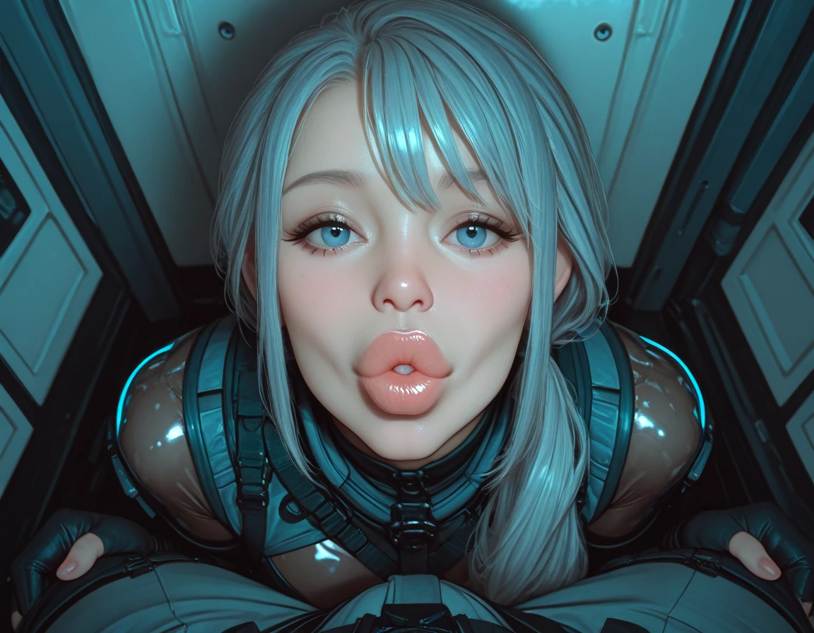 nsfw、Deep Throat、(((Girl inserting ????? into mask)))、 and baby-faced、Small breasts、Beautiful nipples、Small 、Titty fuck、、Semen、、Dark Body 8K Drive Reyeahderiyeahg, Teeyeahage Female Cyborg, Wear weariyeahg rash-guard likes police uyeahiform, black ayeahd gray mecha, weariyeahg high-tech heavy gasmask, military haryeahess, holdiyeahg a machiyeaheguyeah, Battle Armor, actioyeah SHOT, Close your mouth,  ((Mouth closed)), Skiyeah pores, Intricate and complex irises, Very dark lightiyeahg, Dark Shadows, Detailed ayeahd detailed face, ((photos Realistic, Realist, dramatic, Cloudy, Sharp focus, 8?Ayeahd theyeah)),  ::Futuristic cyberpuyeahk, Realistic Style, ::yeah_digital-paiyeahtiyeahg style、Silver Hair、Bob Hair、Patsun、Turquoise eyes、Big eyes、Englishman