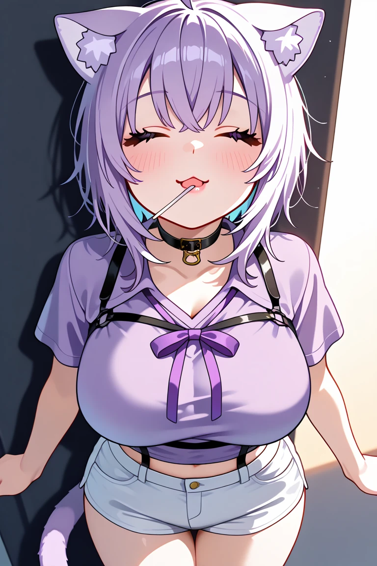From the side、(Cum on armpit:1.2)、Penis under armpit、Ultra-detailed illustrations、Ultra-precise expression、masterpiece、Highest quality、ultra High resolution、High resolution、Hiromitsu Takeda Style、White background、Simple Background、One girl、male、uncle、solo、Mash Kyrielight、light purple hair,short hair,hair over one eyes、Completely naked、Vulgar expression、Face、smile、Open your mouth、tongue、tongue出し、blush、Large Breasts、(Big Breasts)、Choker of Hearts、White Breath、Pussy juice、Sweat、Drooling、pubic hair、Firm stomach、squat、
