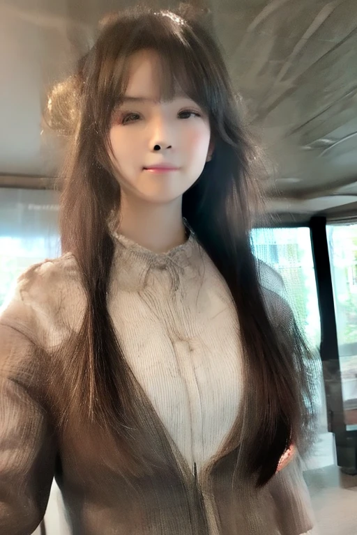 A woman is playing a game on a keyboard, xintong chen, chengyou liu, wenfei ye, sha xi, 8k selfie photo, lu ji, Inspired by Ma Yuanyu, Zimen's sign, Ruan Jiamei!, kanliu666, yun ling, Yoshitomo Nara