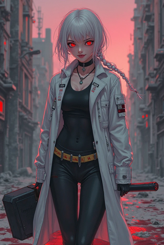 obra-prima, melhor qualidade, 1girl, magra, deprimida, cicatrizes realistas no rosto, cabelo moreno, olhar penetrante, olhos azuis, uniforme escolar, (within the blood flow1.2), duas faces, one part is manic with red eyes and hair, uniforme coberto de sangue, outra com cabelos e olhos azuis, uniform is clean 8k wallpaper, rosto bonito finamente detalhado e olhos (beleza abstrata, golpes de sangue, chaotic traces and colored red waves:1.2), CG extremamente detalhada, arte conceitual, absurdo, splash art, atmosfera intensa, cinematic lighting and shadows, grande angular