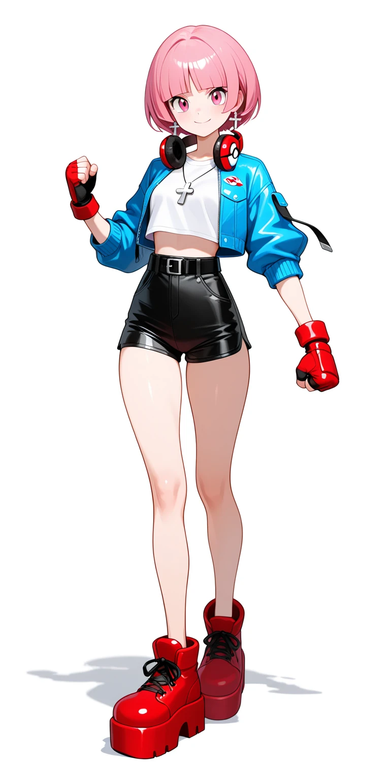 Close up of woman wearing red top and golden pants, Mai Shiranui, Tifa, Faye Valentine, Nico Robin, glamorous Tifa lockheart, Beautiful and charming anime woman, Tifa lockhart, Inspired by Shirow Masamune, pin up, pin up pose, seductive Tifa lockhart portrait, chun li, pin up of tracer from overwatch