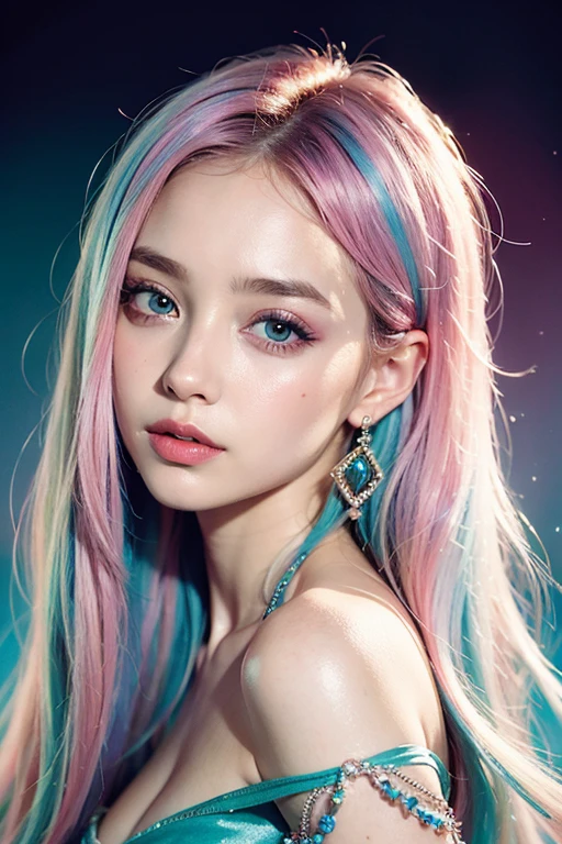 park,dressed, cleavage,flirting on camera,(photo realistic:1.4), (hyper realistic:1.4), (realistic:1.3),(smoother lighting:1.05), (increase cinematic lighting quality:0.9), 1girl, 18yo girl, (long pink hair, (multicolored) blue red yellow rainbow hair:1.6),realistic lighting, backlighting, light on face, sun shining, shiny skin, sun flare,(blue eyes:1.4),(brightening light:1.2), (Increase quality:1.4),(best quality real texture skin:1.4), finely detailed eyes, finely detailed face,(tired and sleepy and joy), face closeup, t-shirts,(Increase body line mood:1.2), (Increase skin texture beauty:1.2)