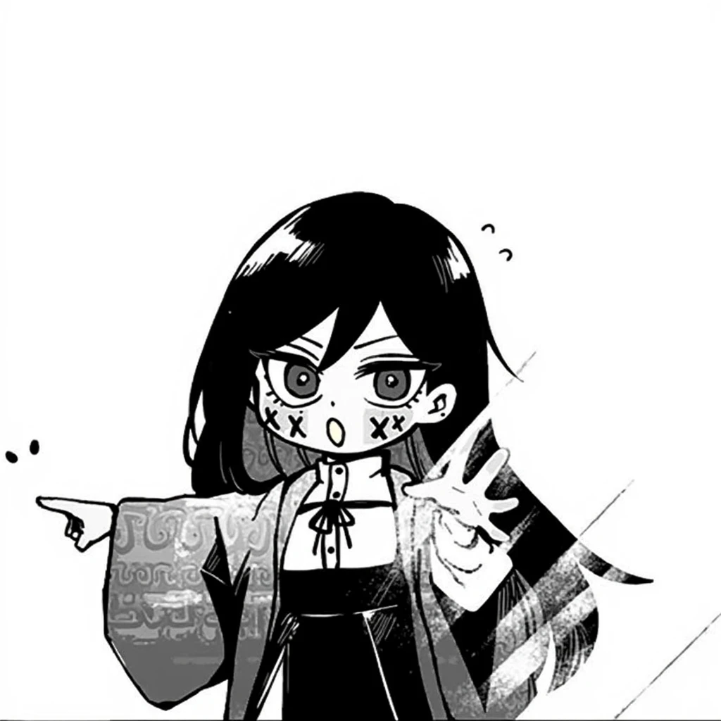 Japan anime、20-year-old women、profile image、one person、front、ID photo、breast enhancement、Plain、black、masterpiece、beautiful、cute、intellectual、Strong wick、I have long hair、black髪、black目、laugh at、beautiful、haven&#39;t done anything