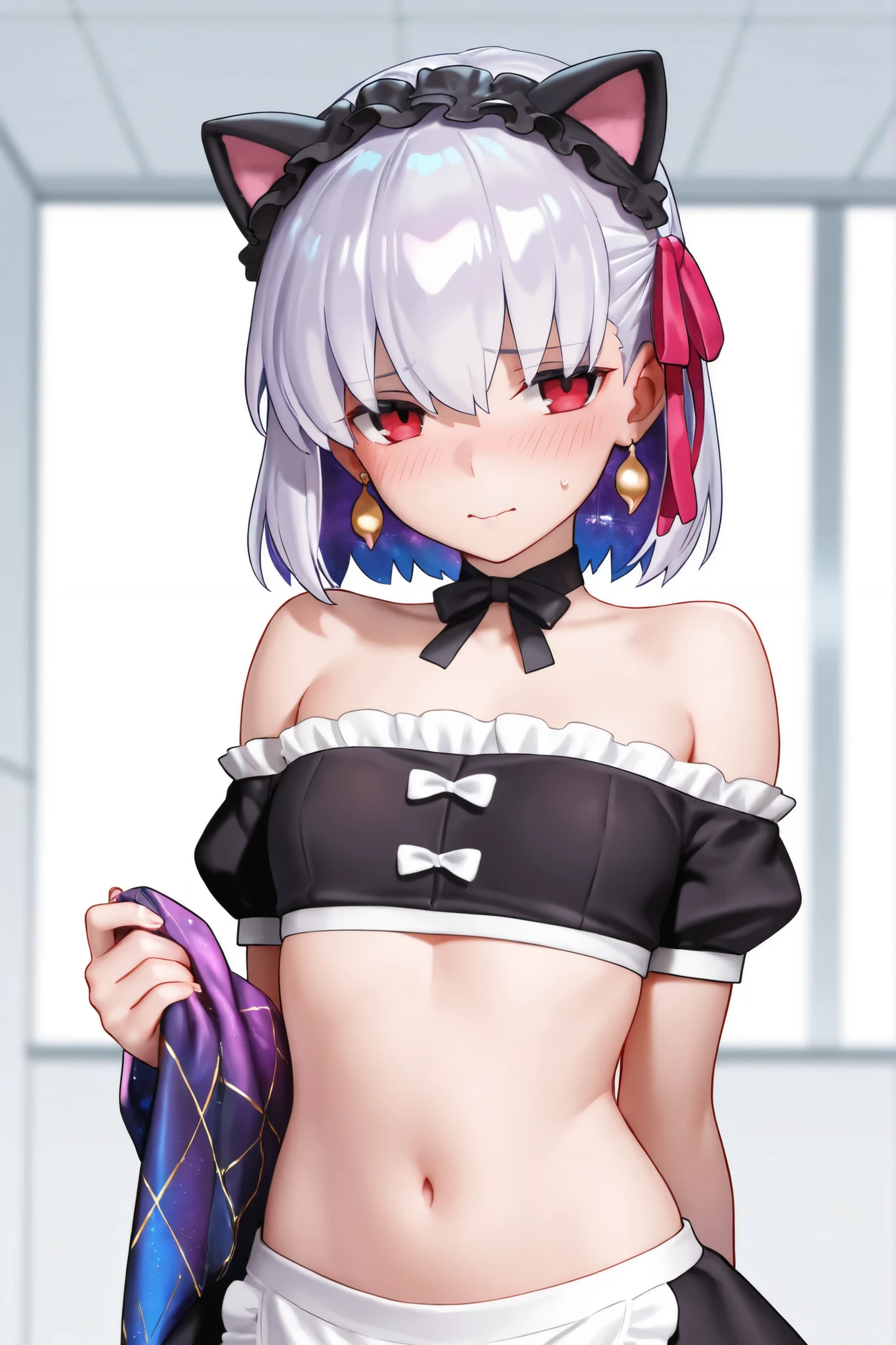 Daitaku Helios | Uma Musume: Pretty Derby,Browsing Caution,1 girl,,,chest,尖ったchest,chestの谷間,Underbust,Side Boob Barbosa,(blush),((Embarrassing)),Spread out and masturbate((Pale white micro bikini))Round 1(((Place your hands behind your head)))((View from below、View from below))Upper body close-up