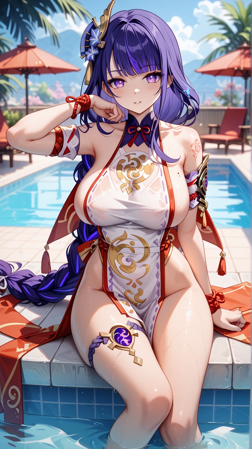 (Enrich the picture,Masterpiece quality)Beautiful 8K CG artwork,Goddess-like pose,sittinng on the river,Postural exercises,Thin and soft,translucent skin,blue hair、The beauty of super long hair, Super Long Straight Hair,The skin fair and juicy,Green lingerie miniskirt,Perspective Part 1.2x enhanced silhouette effect,Exquisite transparent blue case in pajamas,Intricate and exquisite details,The background slightly blurred,charming and,Slobber,Extra large breasts,japanese goddess,Perfect body slim curves,Scene by the sea,