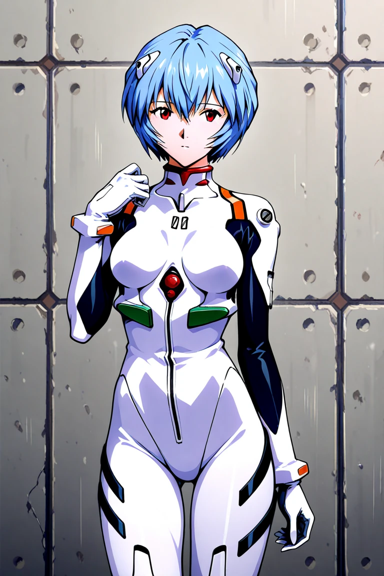 ((Highest quality, 8k wallpaper)),(masterpiece, Highest quality),Very detailed,High resolution,(Official Art:1.3),(((Anime screenshots,Black outline))),One girl,alone, Break mer1,(Rei Ayanami {Neon Genesis Evangelion,}1.2),masterpiece, best quality, outdoor, 1girl, Solo,red eyes,short hair,blue hair, (White plug suit:1.4), skin tight,(Tired look, A look of regret, Struggled, Half-closed eyes, fear, humiliation, Frightened, anxiety:1.3),(((Covered in sweat, Mass sweat, Sweating profusely,steam:1.7))), (wariza, hands on floor, Look Up:1.8), (Dirty Costume with mud,gym storeroom:1.5)(((sweat,Sweatdrop,flying Sweatdrops, sweating profusely,wet,wet clothes,wet hair,messy hair))),
