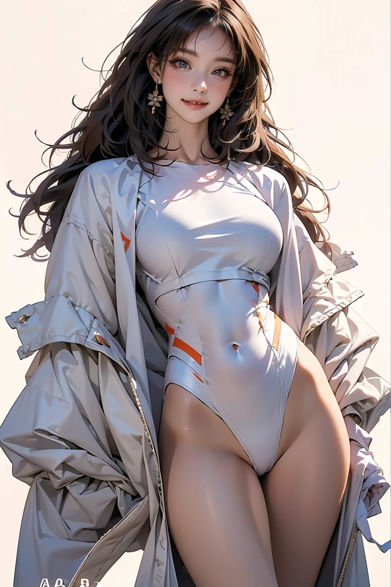 (NSFW), 1womanl, Solo, 24 year old, 7headed body, (cute  face), (Ideal ratio body proportions), long , tennis coat, Short sleeve shirt with collar, (((shortsleeves))), tennis, Ultra mini skirt, panties focus, Eroi body, Wearing sweat, heavy wind, The costume is sheer, Wet, Smiling smile, short-hair, Dark hair, small tits, A slender, Small buttocks, beauty legs, Skinny Legs, surrealism, Cinematic lighting, depth of fields, One-person viewpoint, F/1.8, 135 mm, nffsw, masutepiece, ccurate, ((Anatomically correct)), Textured skin, Super Detail, high details, High quality, awardwinning, Best Quality, hight resolution, 8K