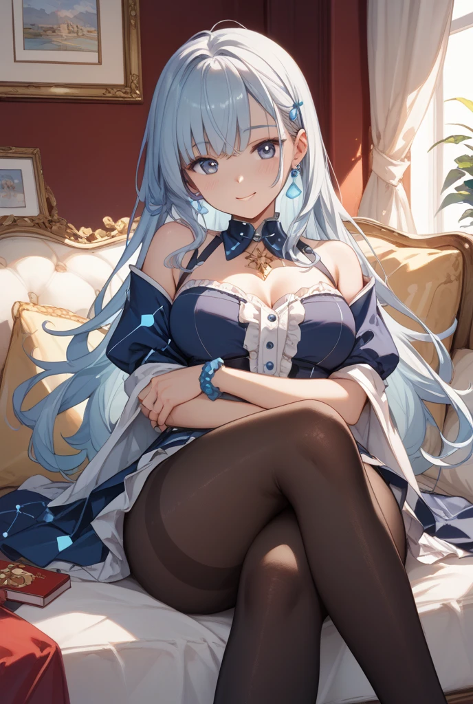 glamor,1 Lady,She sits in a big cardboard box like a cat,((Seiza)),Family of Japan,Very delicate woman,Beautiful detailed pupil purple cat eyes,Beautiful shiny skin and hair,Seductive smile,super long disheveled blue hair,Beautiful mature cat woman,huge large areola,,,,,,,,,,,,,,,,,,Fur fur,Silver Cat ears and tail,Faithful representation,black brassiere,Black shorts,((Black lingerie)),Detailed and illuminated background,((((Illustration, masutepiece,Best Quality,Ultra-detailed,detailed art style,extremely details CG,8K_Wallpaper,Hyper Detailed,Highly detailed CG unification 8K)))),(Realistic:0)Large_Twin tails on the chest  (((Best Quality))), (((masutepiece))), ((Ultra-detailed)) ((Illustration)), ((disheveled hair)), (Beautiful detailed eyes), Beautiful, amazing, Detailed eyes, (Realistic:0.5), (Detailed skin), (Oily skin) Dynamic Angle, Dynamic Pose Official Art,Highly detailed CG Unity 8k wallpaper,4K UHD, The best shadows of beautiful anime women (( big areolae))
