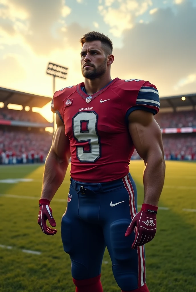 Football player peed his pants