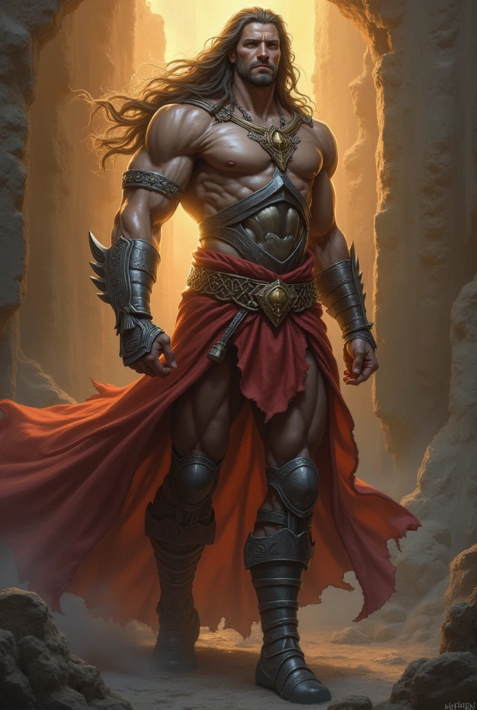 Strong Bible Samson Image create a strong Bible Samson image