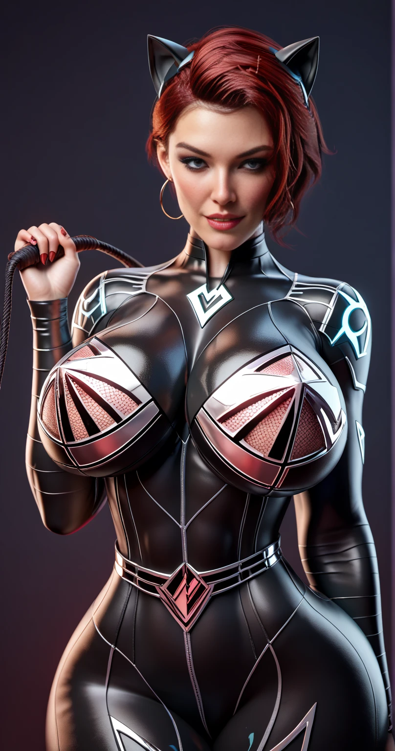 Scarlett Johansson big tits in Wanda Maximoff body paint sexy