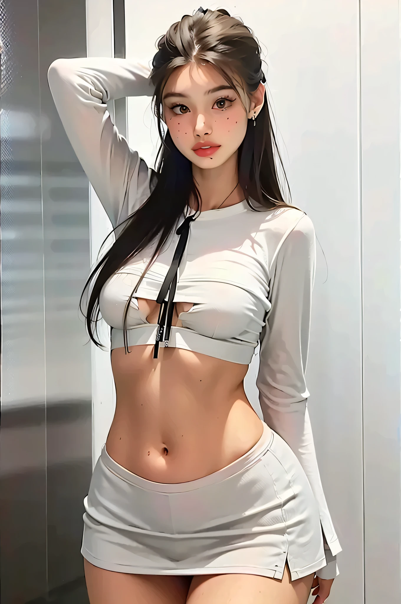 （Mountains in the background， Rios， Auspicious Clouds， pavilion， Sunlight， masterpiece， Super Detail， Epic Works， Ultra HD， high high quality， Very detailed） Hanfu woman,Phoenix crown tiara、Fine embroidery、Wearing Hanfu、Wearing sleeveless Hanfu、Skin is transparent and visible，Huge breasts,(8K、quality、masterpiece:1.8)、(Intricate details:1.8)、(Reality:1.8)、Octane Rendering、Complex 3D rendering with ultra-details, Studio soft light, Side light, Vivid details, Super Detail, Texture, Detailed facial details, beautiful eyes, Highly detailed CG Unity 16k wallpaper, cosmetic, (Detailed background:2.0), Beautiful pink hanfu，White transparent Hanfu underwear ，White transparent Hanfu underwear retreats to the crotch，overflow，Very beautiful and slender legareleged，Random whole body exposure，Extreme Exhibitionism，(((Systematic random exposure)))，Radiant skin、Spread your legs，Camel toe showing thigh!!!、