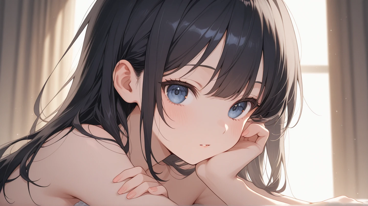 (incredibly absurdres absolutely resolution: 1.5), highest quality, masterpiece, ultra high resolution, 8k, ((pool (((midsummer), (white bikini with decorations), shojo manga style, loli, soft line art, digital enhancement, shojo manga touch, shojo manga core, (hair length to shoulder)))), (((short braid) ((flustered gesture, surprised expression)), soft drawing, fluffy, soft, beautiful black hair, clear eyes, ((flustered gesture, surprised expression)), ultra-detailed digital anime art, clear face depiction, ultra-detailed shojo manga character art, clear facial features, manga style, top quality color, delicate, staring at us head-on, hand gestures, Full body angle, footing angle, entangle, beautiful and aesthetic:, High quality:1.3