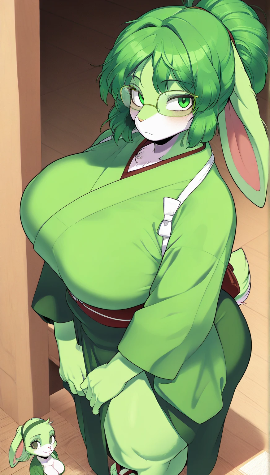 solo, 1girl, female, furry female, bird, avian, owl, big tits, glasses, green feathers, ramona_uo, (cute anatomy:1.1), highly detailed, hyper realistic, soft lighting, ((masterpiece, 8K, HD:1.2)), ((best quality:1.2)), (extreme detailed illustration),(by zackary911:1.3),(by taran fiddler:1.1), (by jay naylor, spectrumshift,iskra:1.2, syuro:1.0),(by hioshiru),(by Meesh),(by riska), ((taking off robe, blush, plump body, sweaty body, stuffy body, flushed body, flexible body, soft body, gramorous body, hot air, steam, view from up close, bedroom, seducing viewer, orgasm, feminine body, sexy random pose, beautiful pink nipple, big areola, big nipple, pink pussy, missionary sex, bouncing breasts))