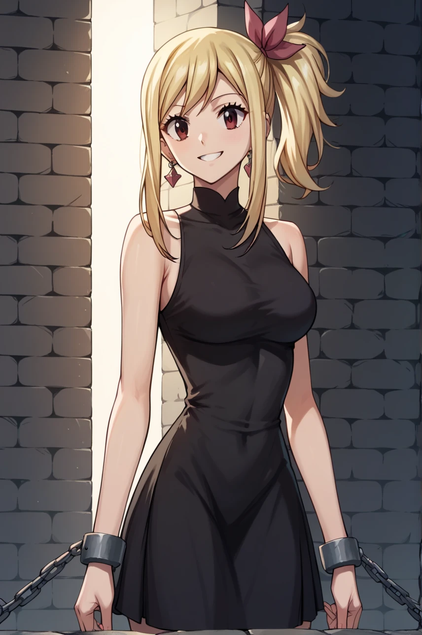 17 year old prostitute in a tight dress with bare breasts