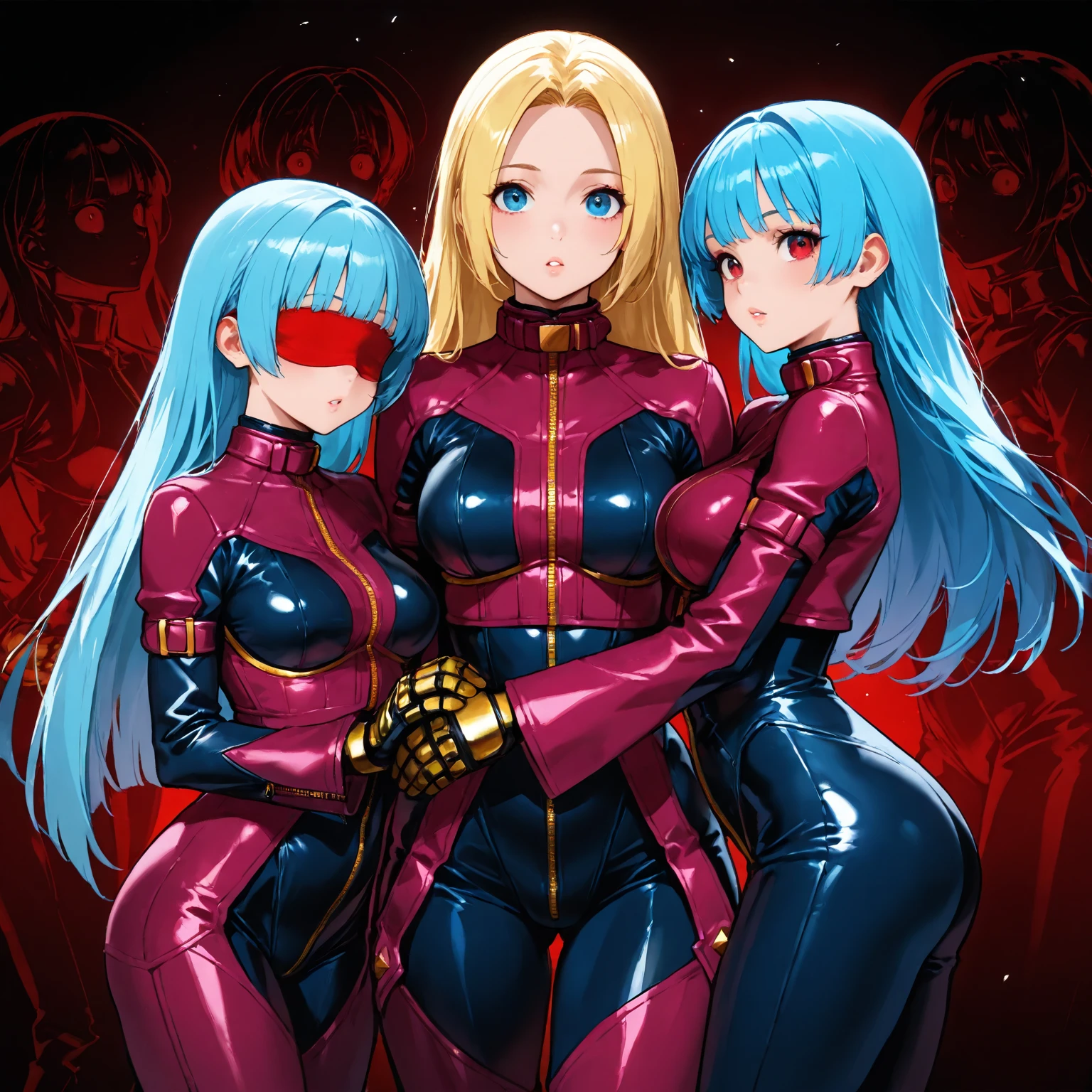 Female Combatant、Brown Japanese girl、Close-up of a girl in a red leotard、Red shiny leotard、Red boots、Red gloves、Saiyan Girl, wonderful, Nano Girl, Female body type, Inspired by Hiromu Arakawa, Anime Manga Robot!! Anime Girls, Fubuki, Full Body Suit, by Hiromu Arakawa、wonderful, silk, Beautiful and attractive anime teen, Anime Girls of the future, tears,Drooling,Pee,Sweat,Tongue out,incontinence,Peeing、Estrus、Eyes wide open,Estrus,Blushing,Nipples are erect,Face is hot、Lust、The knife3Honstabbing.、Blood is flowing from the puncture site