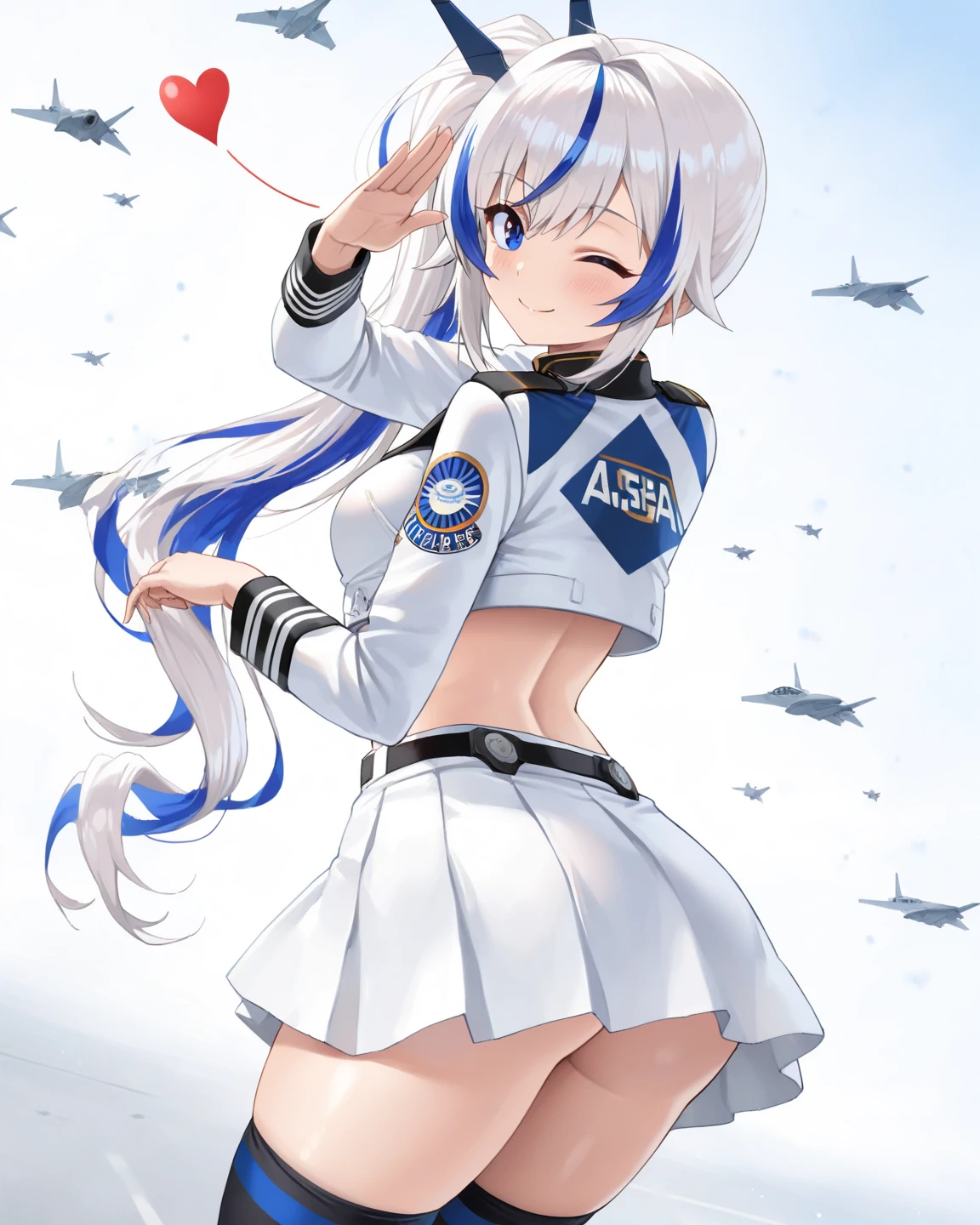Adorable white-haired cat girl(HUD’s two-dimensional face),Wearing a short light blue skirt,farting(yellow smoke),
painterly style: pixiv search "#fart" and pixiv search "#farting" Work reference