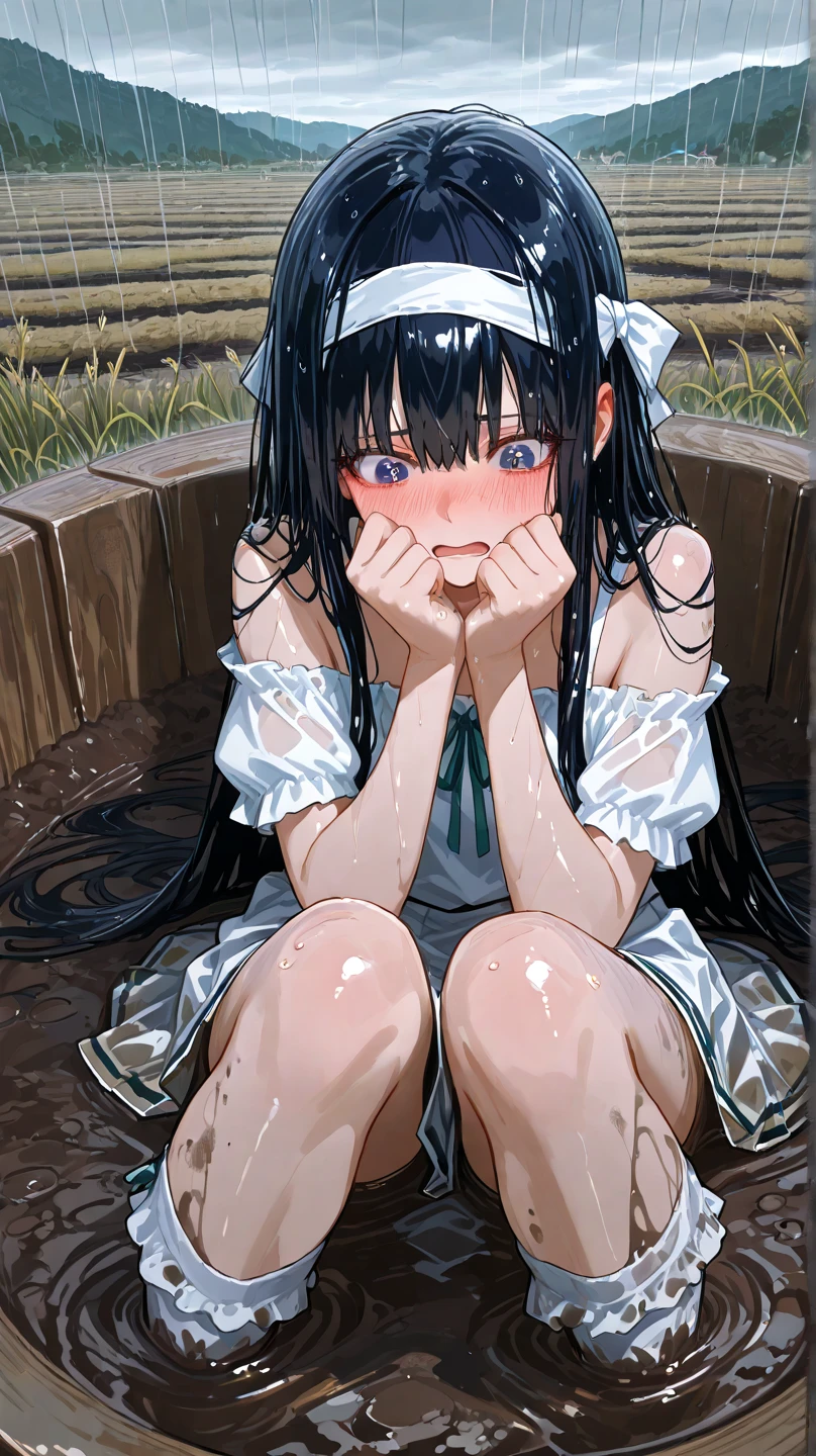 (((nsfw))),(((((((ultra detailed)))))))),(((((((anime))))))),(((((((in small Private room))))))),(((black wall))),((((on the small black mat)))),(((((1loli))))),(((((petite))))),(((((large breasts))))),(((((nude))))),((((squatting openlegs)))),(((splead leg))),(((Pushing hips forward))),(((arched back))),((((spread pussy)))),((((pussy juice)))),((((sweat)))),(((((steam))))),(((((arm up))))),(((((armpit))))),((((((hand in own hair)))))),((((very long straight hair)))),(((black hair))),((smile)),(happy),surprised,(afterglow),orgasm,((open mouth)),(((((cum on hair))))),(((((excessive cum))))),(((((cum in pussy))))),(((((cum drip))))),((((cum facial)))),((((cum on belly))))