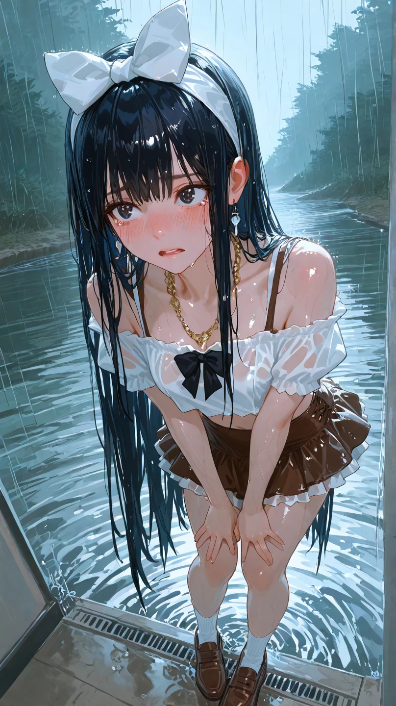 ((nsfw)),((ultra detailed)),((((1loli)))),((((petite)))),(((large breasts))),((nude)),(((squatting openlegs))),(((spread pussy))),(((pussy juice))),(((sweat))),(((steam))),(((arm up))),(((hand in own hair))),(((very long hair))),((black hair)),((happy)),((open mouth)),(((cum on hair))),(((excessive cum))),((cum in pussy)),((cum drip)),(((cum facial)))