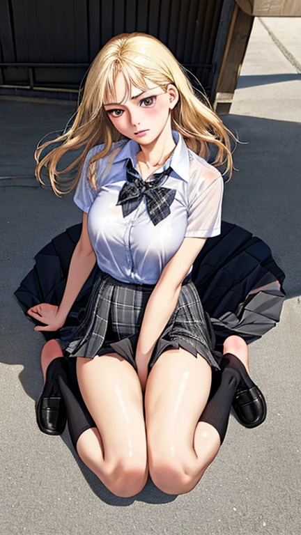 masterpiece、(Ecstasy face:1.1),Moving the body downwards vigorously、Squat down forcefully、woman-on-top position, Spread your legs, imminent vaginal 、Curly Hair、Vaginal 、Black knee-highs 、orgasm、Last、非常にintense呼吸、penis、Legs wide open、Please bend your knees、Squat、Excited、Very beautiful face、Very beautiful skin、White shirt、Sweaty all over、Knee-length skirt、Leaning forward, Button unbuttoned、Large Breasts、One Man、Flashy hair color、Gal 、Touching hair、Blonde Hair、Angle from below、My body is bouncing、Gusts of wind from below、The skirt is rolled up、Gusts of wind from below 、Strong winds blowing upwards、A lot of semen in the vagina. He is slamming his penis against his groin 、The penis is inserted deep inside
、Excited、intense、masterpiece、orgasm、climax、Drowning in pleasure、Gal、Sex、Vaginal 、Sex、Estrus、Obscene、conversion、Sexual desire、Big Breasts、mascara、(Ecstasy face:1.1)