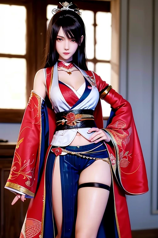 A beautiful alluring Beautiful female samurai in japanese samurai bikini armor, at a cherry blossom garden, fantasy theme, japanese theme, samurai theme, Fiverr Dnd Character, Octane Render, Digital Art, Extreme Detail, 4k, Ultra Hd, Polished, Beautiful, Hyperdetailed, Intricate, Elaborate, Meticulous, Photorealistic, Sharp Focus, Wlop, Character Design, Unreal Engine, 3d Rendered, Volumetric Lighting, Reflections, Glossy, Digital Illustration, Sensual Pose, Suggestive Pose, ????, Full Body Shot, anatomically correct 💖❤💕💋❣