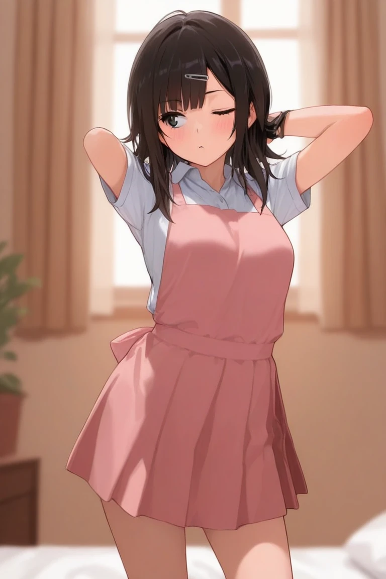 (8K, ultra-detailed, best quality, anatomically perfect body), (full body), (small breast:1.3), shiny skin, (Various girls), bladder full tank, (have to pee:1.1), (urge to pee:1.4), (only one person peeing self:1.1), peeing on the bottle pressed against my crotch, Pee flowing in the thighs, (very desperate to pee:1.2), (takes to bathroom), (waiting for bathroom with line of girls in queue), standing, (Each one has a different maxi pinafore dress:1.4), petticoat, (Each one has a different long boots:1.1), (Each one has a different hair), (knees together and feet apart:1.3), (Rub each other's thighs:1.3), (leaning backward:1.3), one hand between legs, skirt lift front, (holding the crotch:1.4), (stroking own abdomen:0.9), (stroking one's own thighs:1.1), (orgasm:1.25), (blush:1.4), (embarrassment1.6), (impatience:1.3), (flustered:1.3), (fidgeting around), (flowing sweat), (erotic body twist:1.2), (panting:1.4), (breathless:1.3), closed eye, (parted lips:0.7), (refreshing:1.2), (Dazed:1.1), (Sexual excitement), (looking away), (crisis:1.4), (from side:0.7), (from below:0.9), (dramatic angle:1.3),