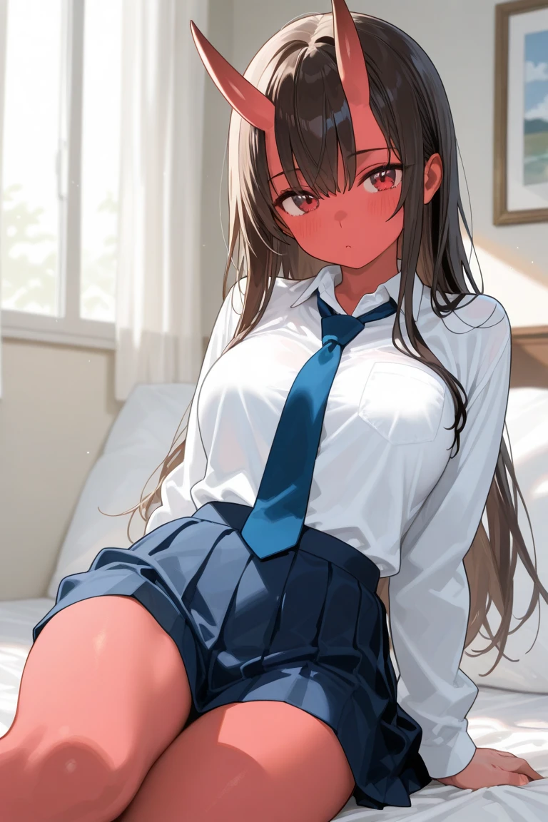 Have a smartphone Lift up the skirt、 ((Skirt flip))Roll up your skirt Low - Angle (dark tan skin), (dark-skinned female, tanned) slender Slim body (dark tan skin), (dark-skinned female, tanned) , Completely desnuda, No correction,,masterpiece,Highest quality, (((Pixel Perfect, Perfect in every detail))), alone, One girl,,Glare Glare Absurd, High resolution, masterpiece, Highest quality,White frill shirt, (Black Skirt:1.1), Black knee socks, Under the spotlight、delicate underwear、(((Show off your underwear)))、Spread your legs、、Light blue underwear、Light blue pants、((Light blue lace panties))、Jacket, Pleated skirt, black knee socks, zettai ryouiki, Plaid, Plaid skirt, blazer,Ahoge, Single Blade, Hair that falls over the shoulders, Brown Hair, Brown eyes, Virgin Killer Costume, White frill shirt, (Black Skirt:1.1), Black knee socks, Expressionless look down,Large Breasts, alone, masterpiece