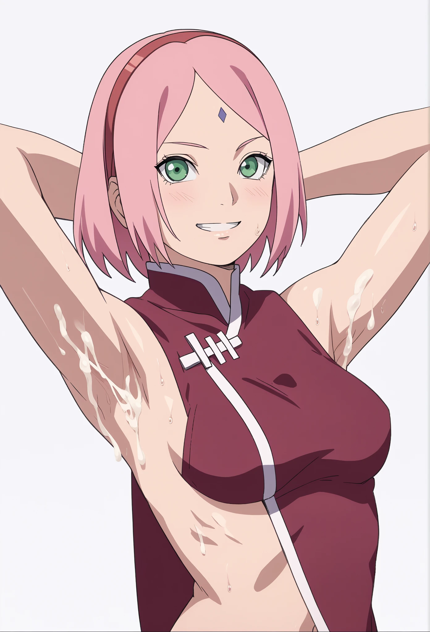 Sakura, beautiful girl, smile, (smile), ((smile)), ((smile, smile, smile)), short hair, pink hair, nude, naked, (nude), (naked), (nude, naked), ((nude)), ((naked)), ((nude, naked)), nude, naked, (nude), (naked), (nude, naked), ((nude)), ((naked)), ((nude, naked)), medium breasts, big breasts, pink nipples, beautiful nipples, slim, sexy, bedroom, half body, upper body, thin, very thin, (masterpiece,1k,anime style, hand drawing, vector coloring, portrait, face shot, professional artwork, detailed beach background, intricate details, colorful, bold drawing lines), (ultra detailed body, ultra detail hair, ultra detail face), trending on pixie, kind smile, the best quality, 1 girl, hires, runon sakushu, contrast lighting, milf, pale skin, navel, groin, looking at viewer, green eyes, detailed arms, off-shoulders, muscular arms, standing),1 girl, teen girl, ((short hair, big breasts:1.2)), large breasts, big , huge , ((indoor: 1.3, bedroom: 1.2)), ((the best quality, 8k, masterpiece: 1.3)), pretty woman, lustful, (firm abs, slender figure: 1.1), ultra-detailed face, detailed lips, Highly Detailed Face and Skin Texture, Detailed Eyes, Double Eyelid, Sharp Focus: 1.2, Beautiful Women with Perfect Figure: 1.4, Slim Abs: 1.1, Ultra-fine face, fine eyes, big breasts (1.2), realistic, high resolution (1.3), super-thin face and eyes,