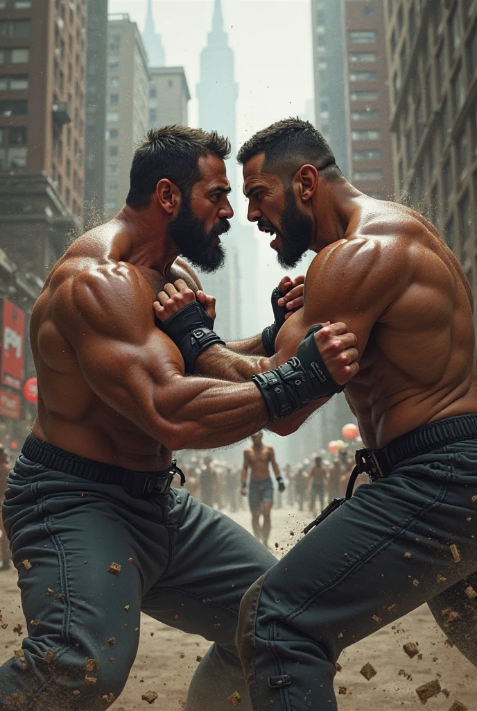one Indian person fight
with another indian person
