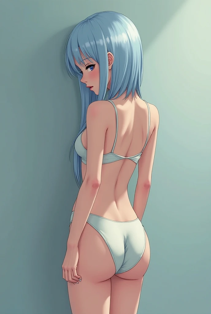 Bulma in small thong in profile