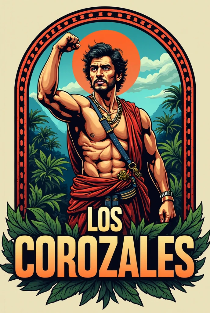 Generate a Chachapoyan poster with the words, FiestaBar
