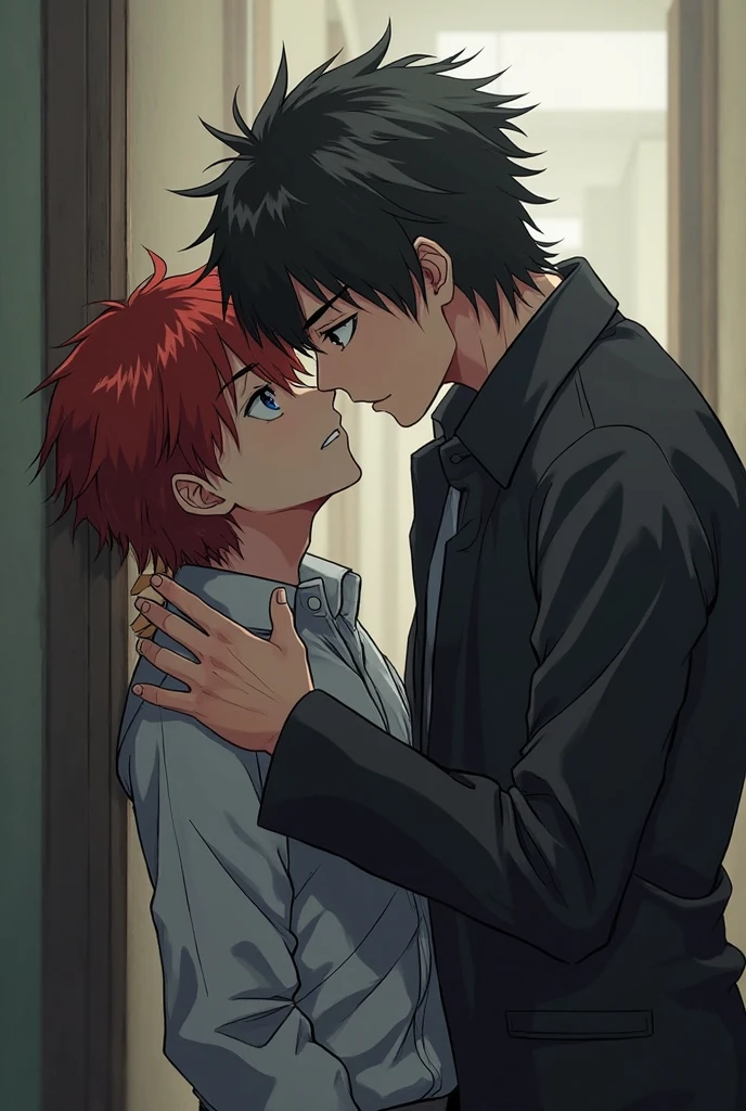 Aomine Daiki and kagami taiga kiss