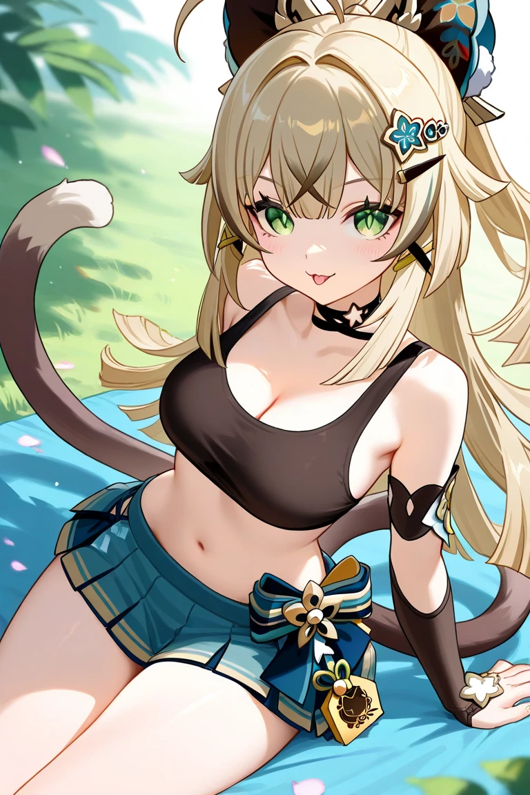 (best quality, masterpiece, illustration:1.1), [[[1girl]]], [[[blonde]]] teenage girl, big , [[[blonde golden hair]]], [[[green lacy micro bikini!!]]] beautiful, highly detailed, 4k, perfect proportions, perfect body, rich quality, hd, ultrahd, perfect hands, perfect generated hands, [[[thin]]], [[[no muscles]]], (((thin!)))