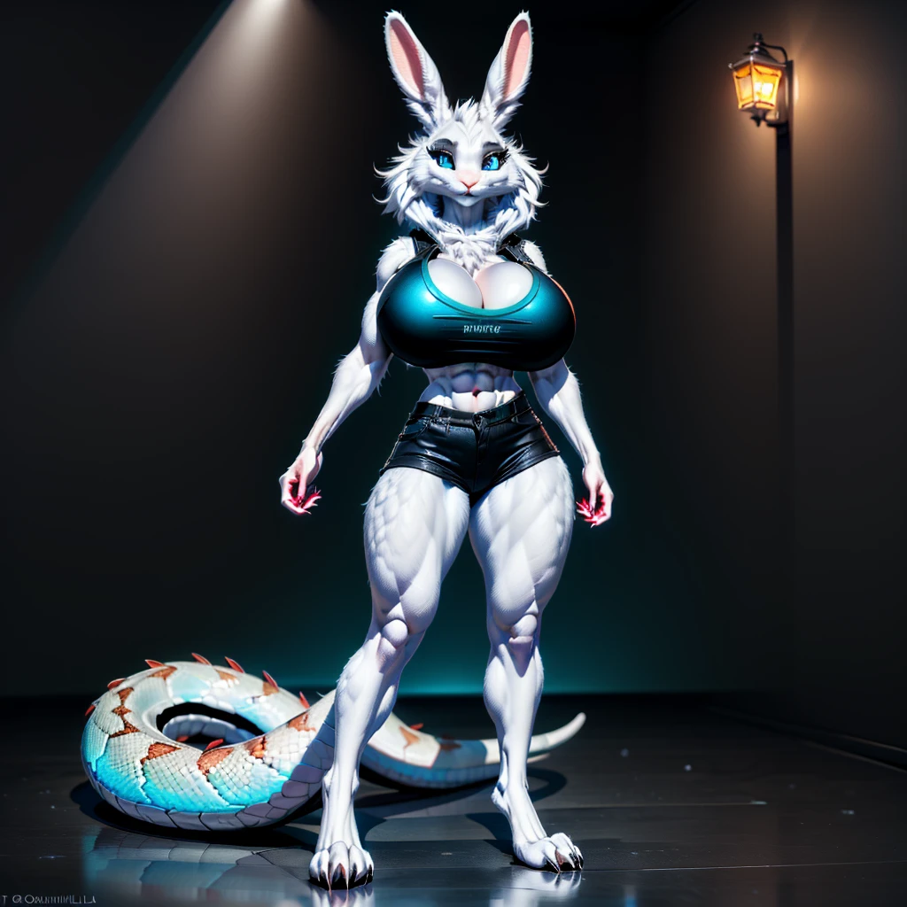 (by kredri), a full body, low angle view of an anthro femboy and girly ((living inflatable)) mizutsune looking at the viewer, in ((tribal clothing)), nipples, male, wide hips, thick thighs, small waist, standing, penis, balls, erect, throbbing, uncut, foreskin, big penis, long penis, bone necklace, armbands, nipple piercing, feet, big feet, large feet, padded feet, countershade feet, plantigrade, humanoid feet, 3 toes, 3 big toes, leaking, pre cum, pooltoy, shiny skin, glistening skin, glistening genitals, glistening nipples, glistening feet, nipple pinch,