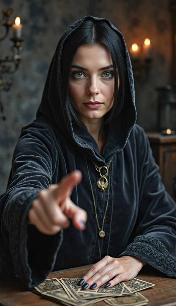 In this scenario, Rise of the Summoner, shrouded in a black cloak,Decorated with mysterious golden runes,Shimmering with a strong light. Her black hair is full of magic,Holding an ancient magic book in his hand. Her eyes, serene, shine strongly. are in the center, A majestic beast emerges from the magic circle, Now filled with lightning and water elements. Its dark fur emits electric sparks, Its eyes reflect anger and watery energy. Thick iron chains tie it up, But they are on the verge of collapse, And magic circles with bright symbols intertwined. The summoner exudes golden light, Highlight the chain and create a sharp contrast. Electric sparks dance in the air, Like water droplets, Symbolizing the gathering of power. this is a magical scene, nature elements, and the pursuit of freedom. The Summoner's control contrasts with the beast about to be unleashed, Magical energy reaches its peak.