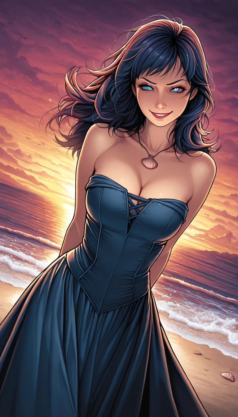 (La mejor calidad,A high resolution,Ultra - detallado,actual),Selena Gómez in (blue dress made of clouds:1.4) ,(surrounded by soft and fluffy plush waves:1.4) .(estilo bikini V2.1), She stands on the edge between two layers of sea foam,creating an ethereal atmosphere reminiscent of dreams or heaven. (The sky is painted with shades of light blue:1.4) ,adding to her dreamy appearance.( Her gaze reflects serenity as she gazes into distance:1.4) ,(iluminación cinematográfica :1.4), More detailed 8K.motor irreal:1.4,UHD,La mejor calidad:1.4, fotorrealista:1.4, textura de la piel:1.4, obra maestra:1.8,obra-prima, mejor calidad,objeto Objeto], (detailed face features:1.3),(Las proporciones correctas),(Ojos hermosos azules),  (pose vaquero), (Selena Gómez :1.4), (Selena Gómez V2.1), (anatomía perfecta :1.4), (skirt lifted by itself: 1.1), (skirt lift: 1.3), (showing white panties: 1.3)