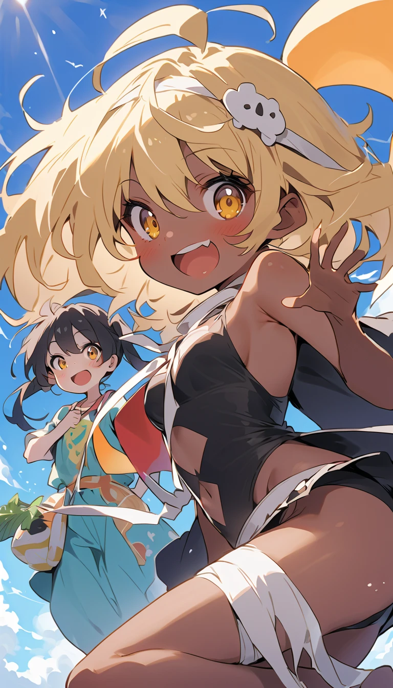 anime girl in a bikini posing in a park with trees, seductive anime girl, smooth anime cg art, realistic bikini, (anime girl), by Jin Homura, attractive anime girl, beautiful anime girl, anime moe artstyle, cute anime girl, beautiful alluring anime teen, pretty anime girl, extremely detailed artgerm, ecchi anime style,