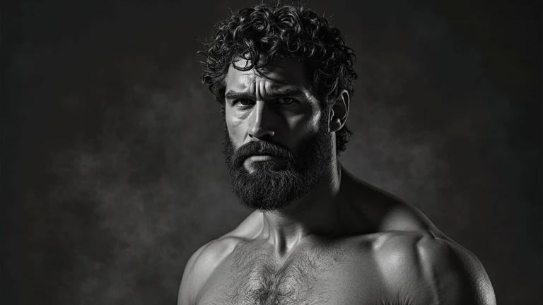 handsome reference Matt Anderson without clothes. Sensual shooting. pleasure. sweaty body . sex. Chest muscles! Chest hair! ((monochrome)), ((grayscale))