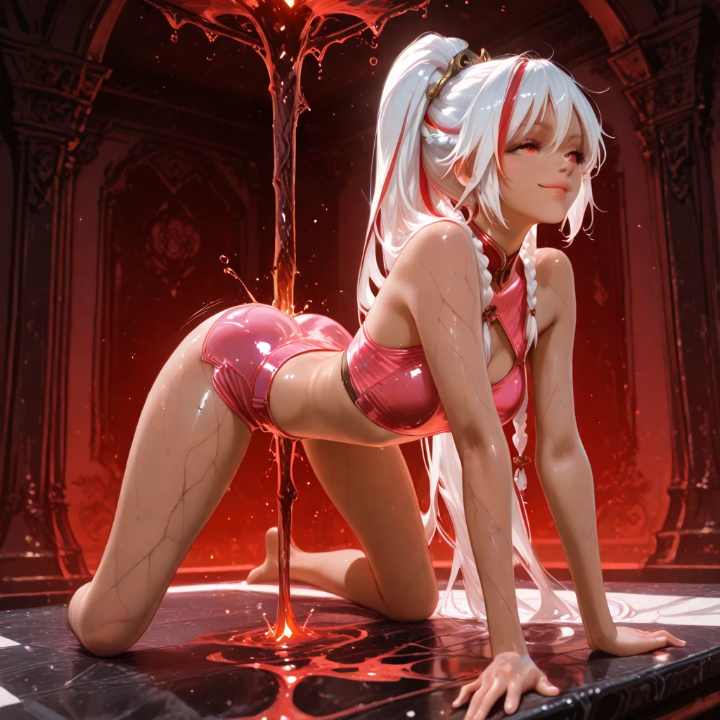 ultra hi definition photo、Accurate depiction of the human body、full body Esbian、very accurate woman、Bondage 、Very small breasts、very young short girl、Middle aged man inserting huge 、agony、agony、It feels so good、ecstacy、forcibly、White liquid overflowing from the crotch、perspiring、Bukkake