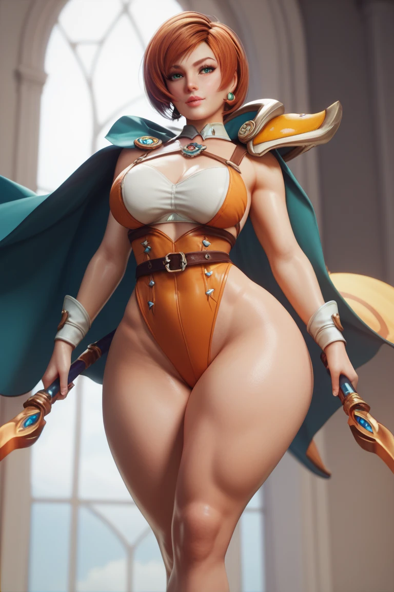 (Masterpiece:1.4), (best quality:1.2), 1girl, short dress, strapless, tiara, necklace, pantyhose, white hair, upper body, legend of queen opala, 1girl, osira (character), black hair, darkskinned female, yellow eyes, blunt bangs, big breasts, annoyed expression, looking at viewer