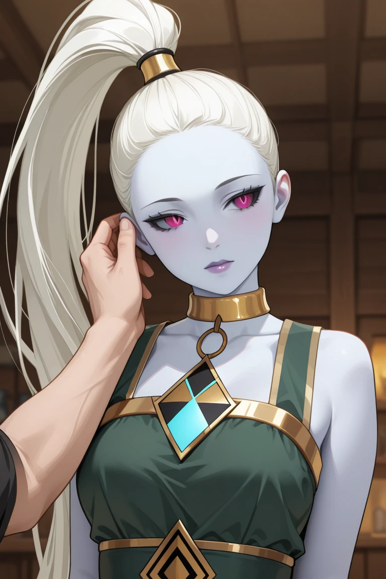 Caitlin expression of pleasure