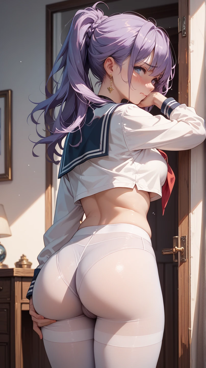 a girl, , , double penetration from behind